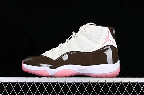 All categories Air Jordan Jordan series basketball shoes Air Jordan 11 P version Air Jordan 11 "Neapolitan" AJ11 black pink brown CT8012-126